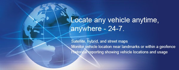Locate your vehicle any time, anywhere