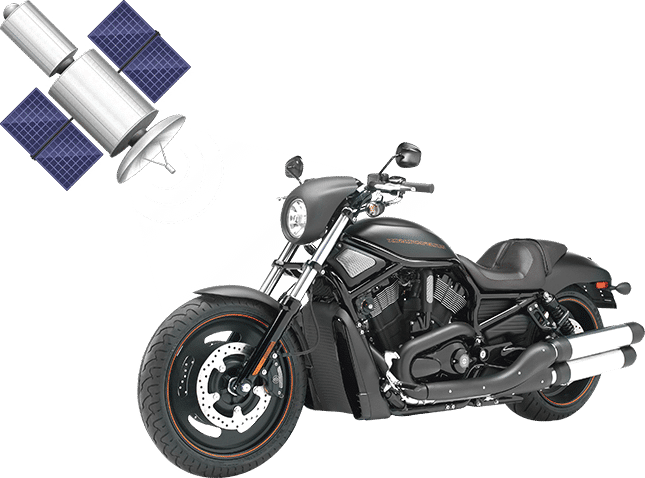 Motorcycle GPS Tracker with Satellite