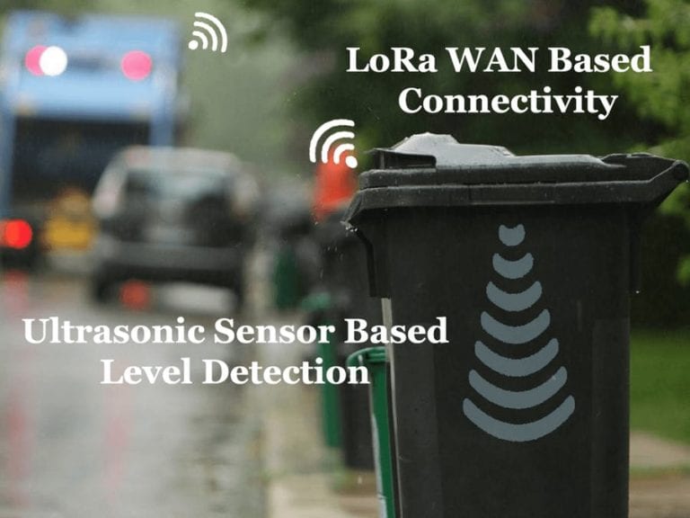 waste bin level sensor image